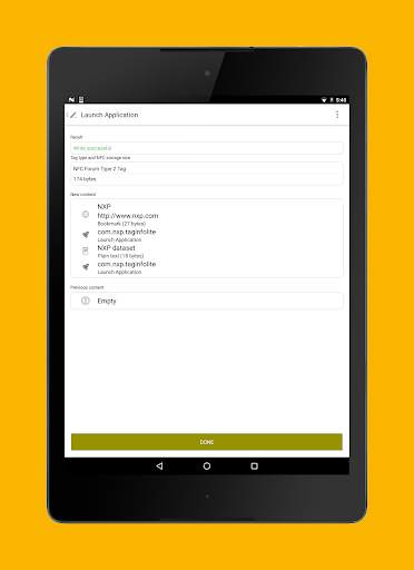 NFC TagWriter by NXP screenshot 13
