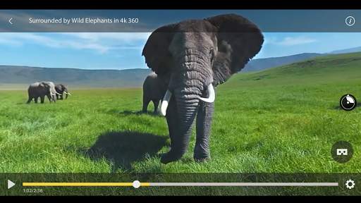 GizmoVR Lite: 360 Video & Tube screenshot 1
