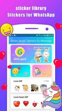 Sticker library - Stickers for WhatsApp screenshot 2