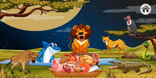 Kids puzzles, feed the animals, learn English screenshot 16
