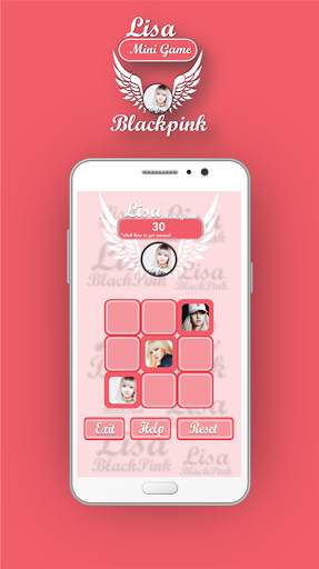 Blackpink LISA Mini Game स्क्रीनशॉट 2