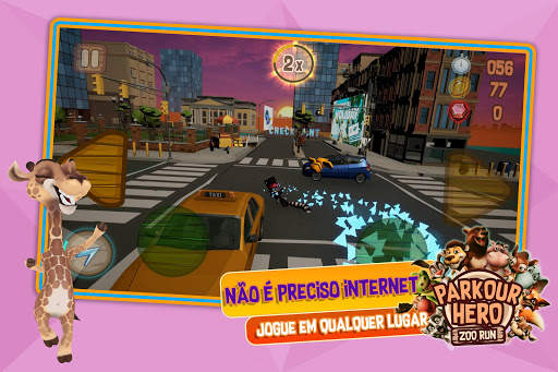 Parkour Hero - Animal Runner 3D Stunts Simulator screenshot 5
