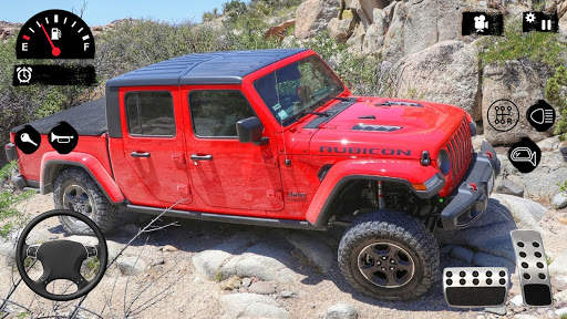 US Pickup Jeep Offroad Driving screenshot 1