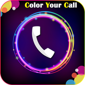 Color Your Call: Call Screen Theme LED أيقونة