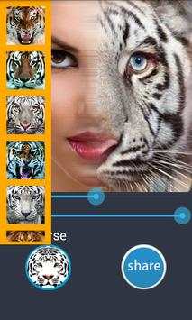 Animal Face Blender 2 تصوير الشاشة