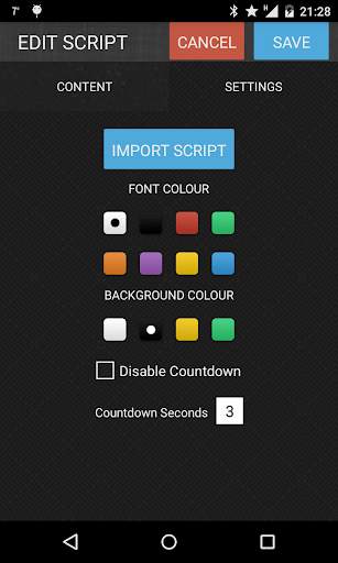Teleprompter Pro LITE screenshot 5