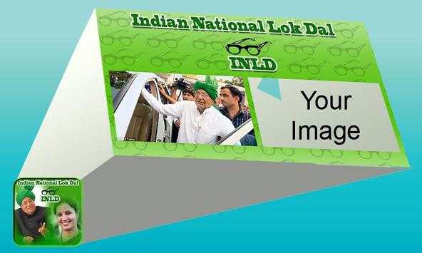 Indian National Lok Dal Photo Frame screenshot 3
