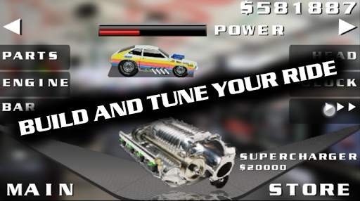 Burn Out Drag Racing screenshot 4
