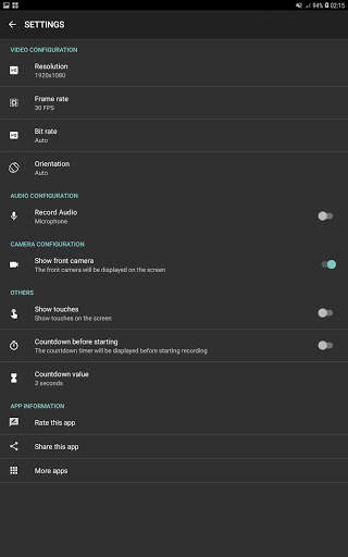 Screen Recorder скриншот 7
