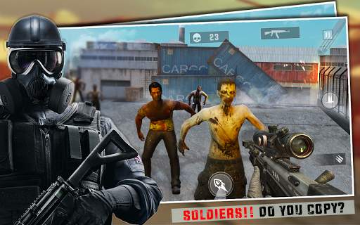 Zombie Gun Shooting Strike: Critical Action Games screenshot 8