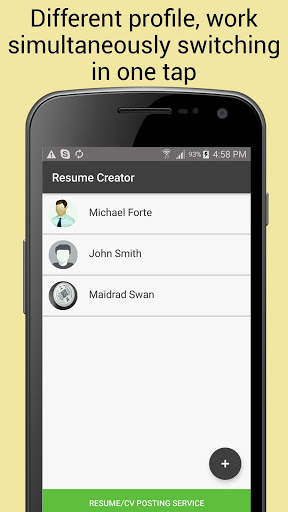 Resume / CV Creator & Posting screenshot 4