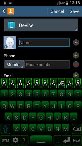 Green Keyboard screenshot 7