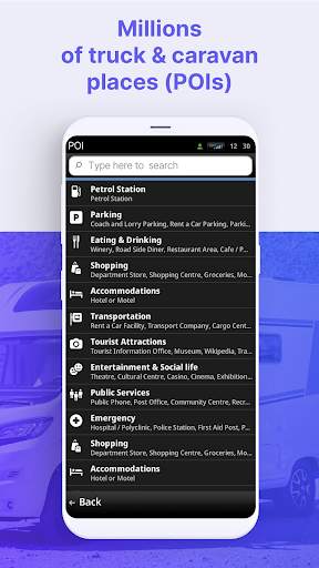 Sygic Truck & RV Navigation screenshot 4