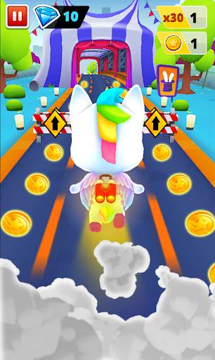Unicorn Runner 2. Magical Running Adventure screenshot 4