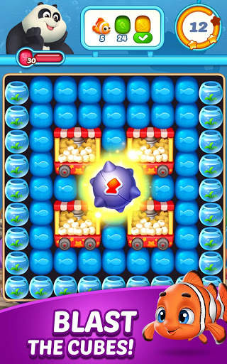 Fish Blast 3D – Fishing & Aquarium Match Game Free screenshot 4