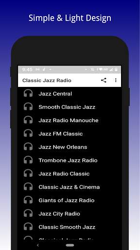 Classic Jazz Radio 📻 Music Stations 🎧 screenshot 1