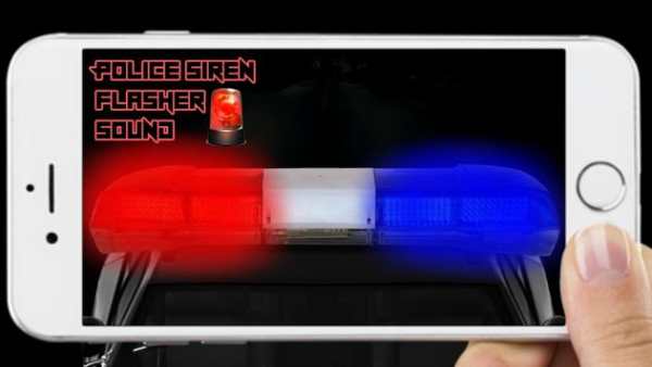 Police siren light & sound screenshot 2
