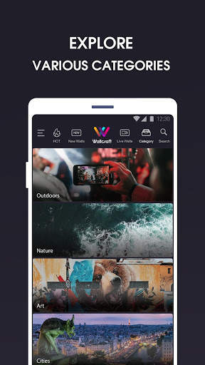 Wallcraft - Free 4K & live Wallpapers screenshot 2