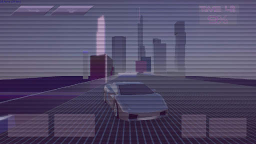 Synthwave Driver 3D - Retrowave Racing Game screenshot 1
