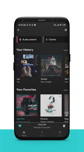 Ahang: Play Music and Discover new songs screenshot 1
