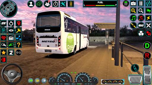 Real Bus Driving Game Simulate screenshot 5