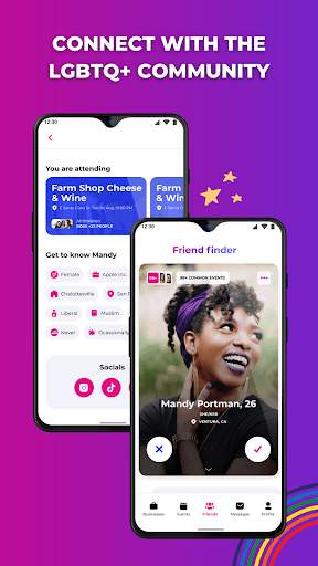 Out: the LGBTQ  social app screenshot 2
