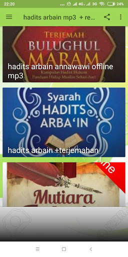 Hadits Arbain mp3 offline full screenshot 1
