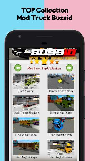 Bussid Mod Truck Wahyu Abadi screenshot 3