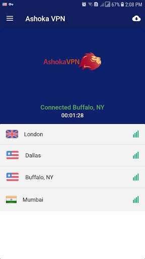 AshokaVPN - Free, No Ads, Secure & Ultra Fast VPN screenshot 4