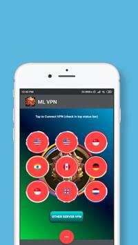 ML VPN - For MOBA Gaming скриншот 2