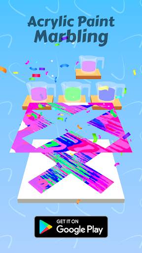 Acrylic Paint - Marble Painting Game screenshot 5