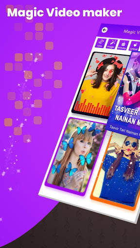 Magic Video Maker-Status Maker-Photo Video Editor screenshot 1