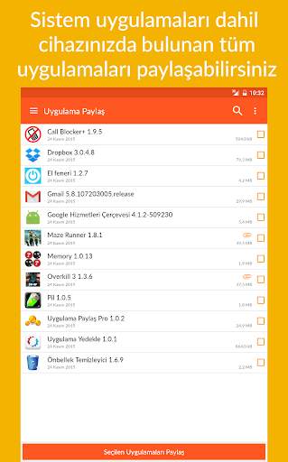 Uygulama Paylaş screenshot 9