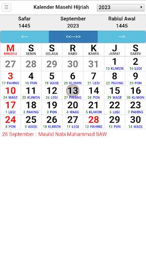 Kalender screenshot 1