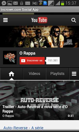 O Rappa Social App screenshot 3