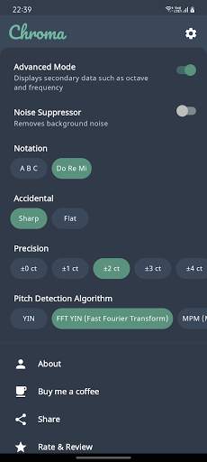 Chroma | Chromatic Tuner screenshot 3