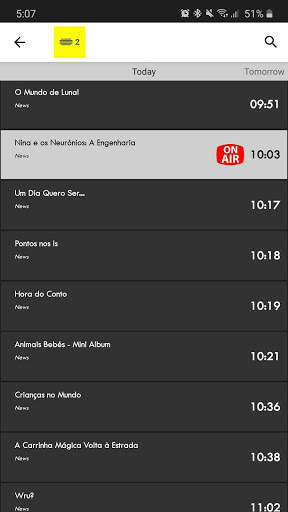 Portugal TV Guide 7 تصوير الشاشة