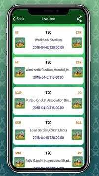 Cricket live line screenshot 5