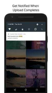 Upload videos to Facebook and Youtube screenshot 5