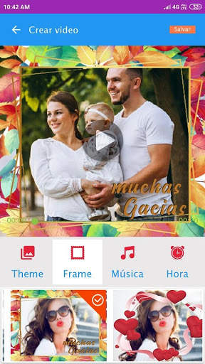 Gracias - video con fotos y música screenshot 8