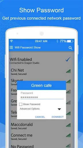 Tampilkan Kunci Kata Sandi Wifi (WPA) screenshot 4