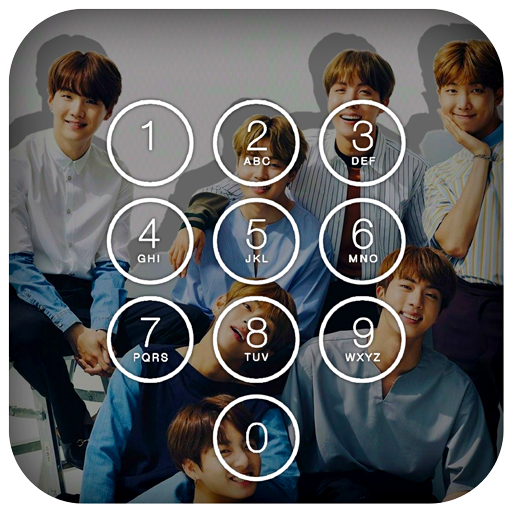 BTS Photo Lock Screen App иконка