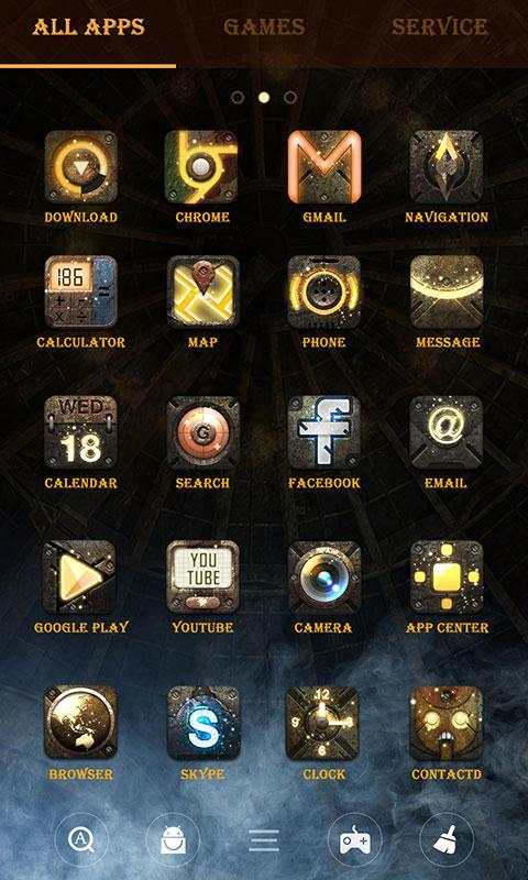Lost City Go Launcher Theme screenshot 3
