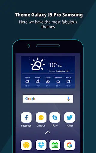 Theme & Launcher Galaxy J5 Pro Samsung screenshot 3