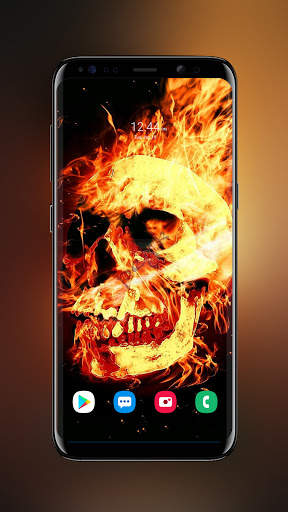 Fire Skull Wallpaper screenshot 6