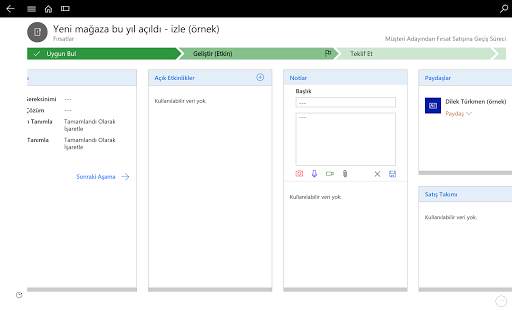 Dynamics 365 for Tablets screenshot 5