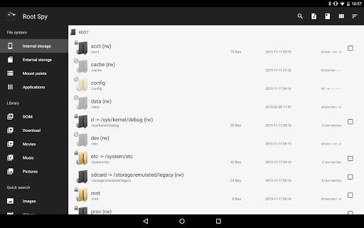 Root Spy File Manager screenshot 11
