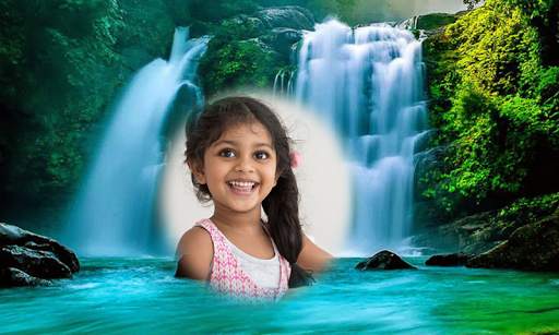 Waterfall Photo Frames 3 تصوير الشاشة