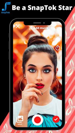 SnapTok - India's Short Video App. Music Dance Fun screenshot 1
