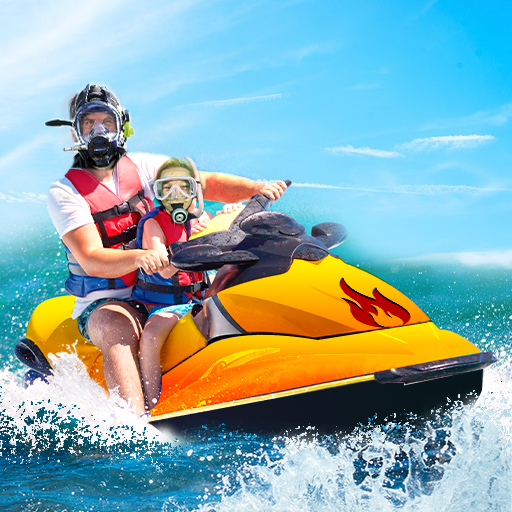 ikon Jet Ski Water Boat Racing 3D Free